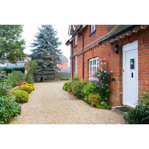 Gravel Drive alongside House | Building Material Reviews