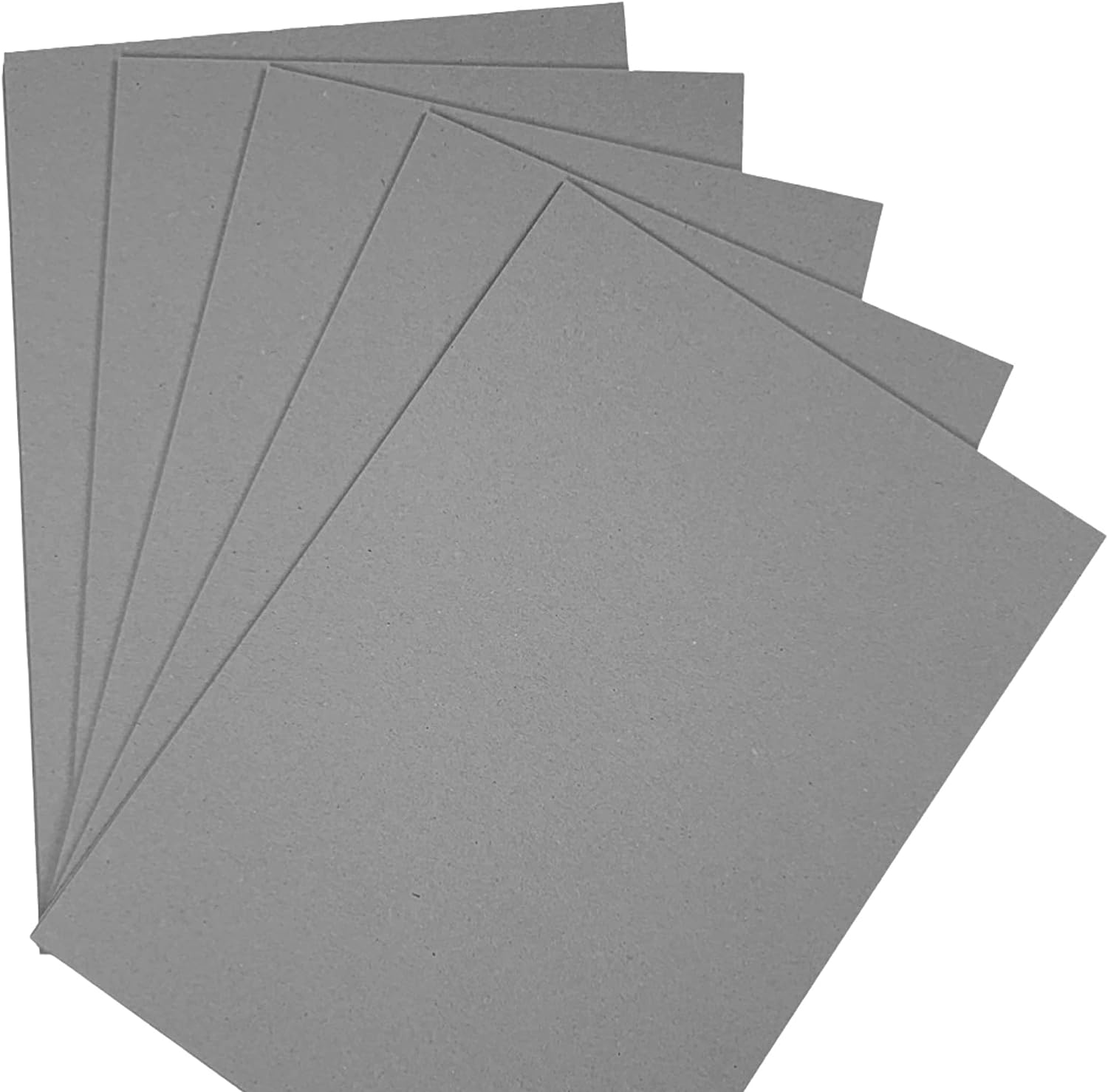 A4 Greyboard 15 Sheets Mount Board Backing Board Model Making Presentation Board Recycled Thick 1000 Micron Recycled Card