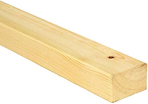 CLS Studwork Timber 38x63mm Finished Size (Machined from 3x2 inch Timber) 1.2m Long Pack of 12 Lengths