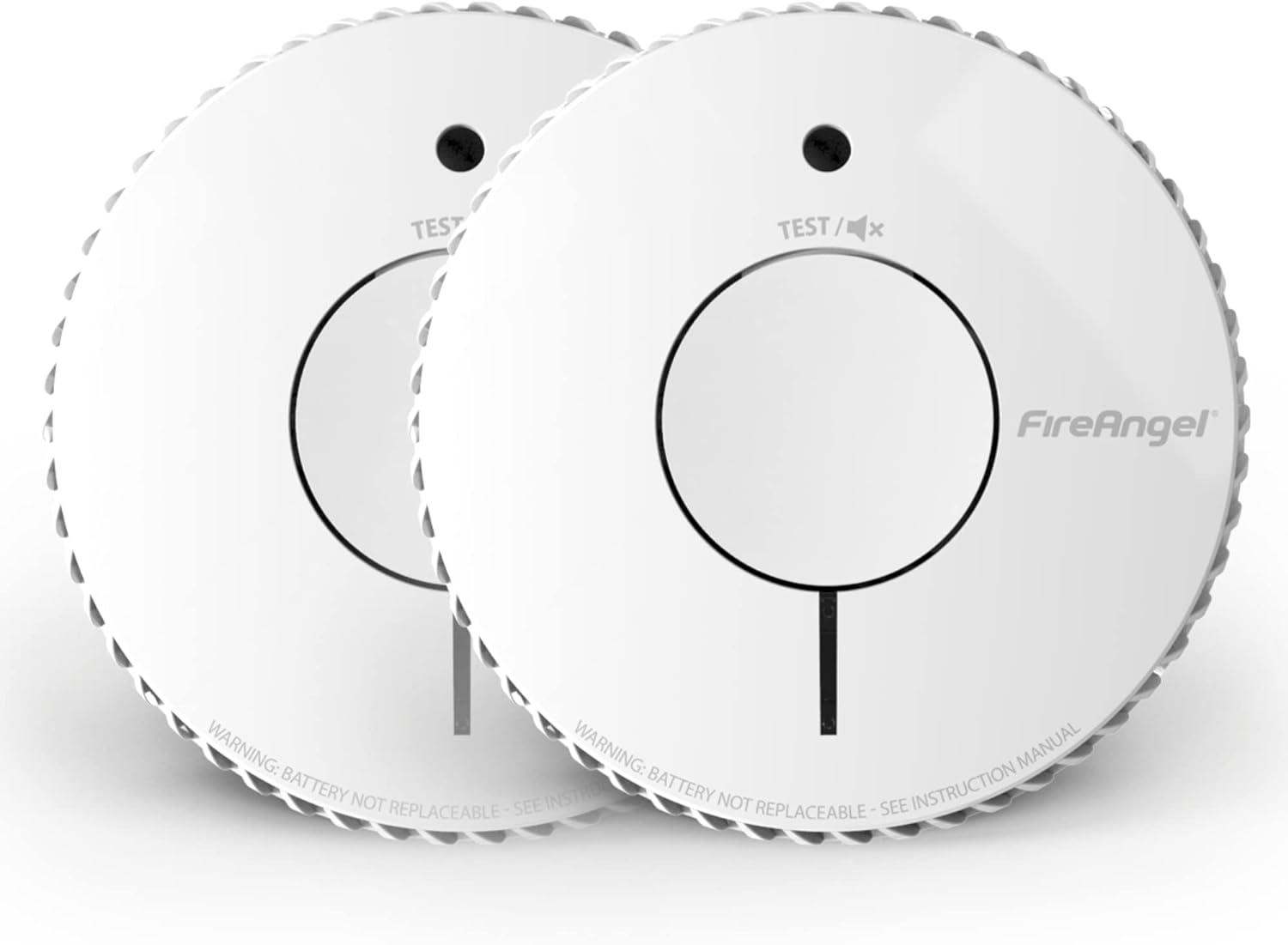 FireAngel Optical Smoke Alarm with 10 Year Sealed For Life Battery, FA6620-R-T2 (ST-622 / ST-620 replacement, new gen) - Twin Pack , White