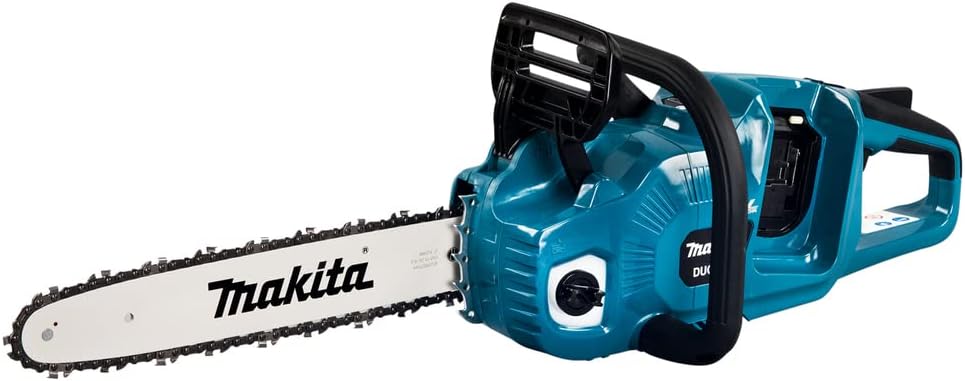 Makita Cordless Chainsaw, Blue, 350 mm