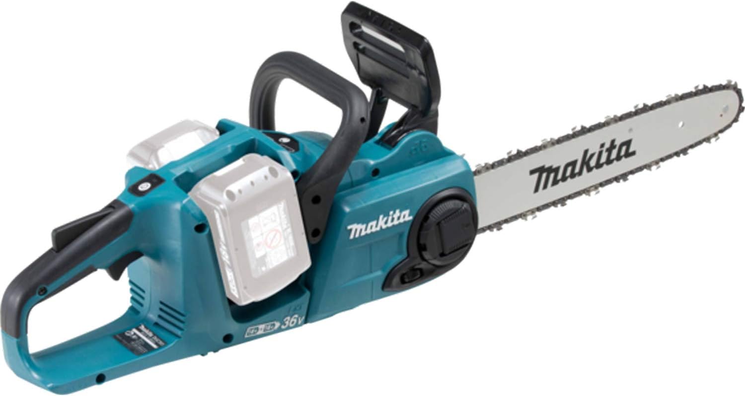 Makita Cordless Chainsaw, Blue, 350 mm