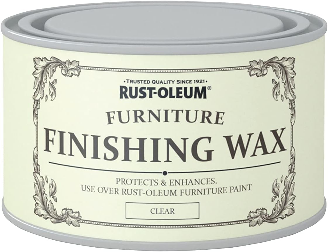 Rust-Oleum RO0070015 Furniture Finishing Wax - Clear,400ML