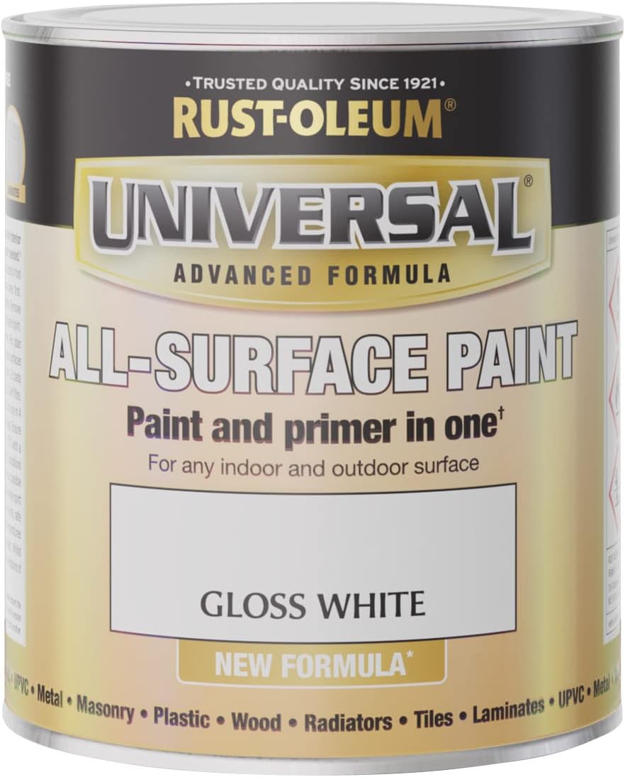 Rust-Oleum Universal Gloss White 750ml AMZ0115