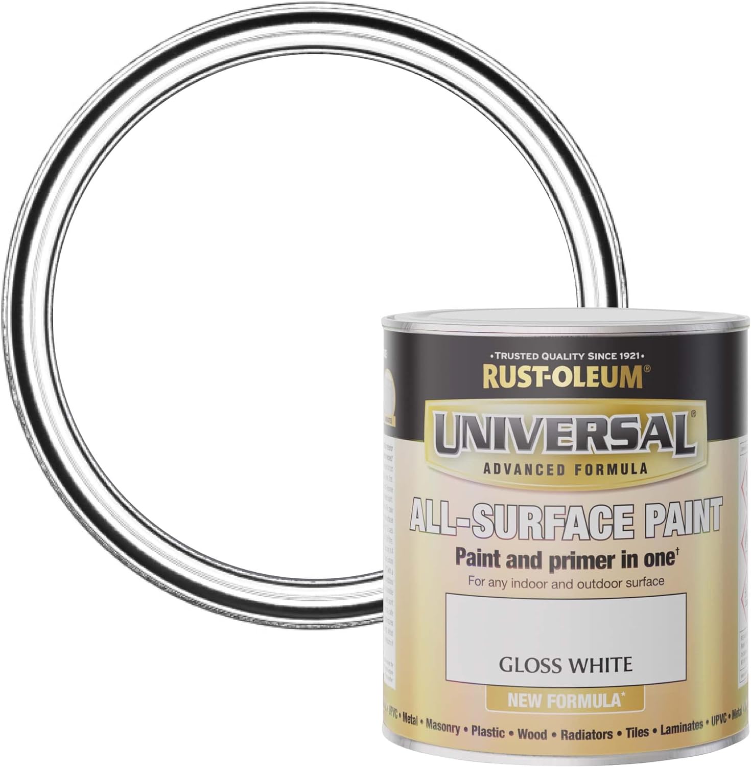 Rust-Oleum Universal Gloss White 750ml AMZ0115