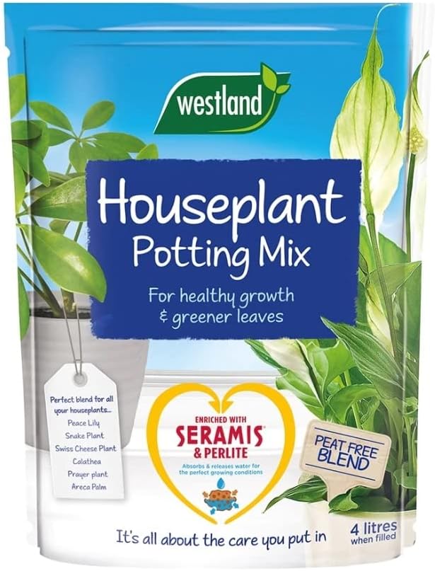 Westland Peat Free Houseplant Potting Compost Mix 4L