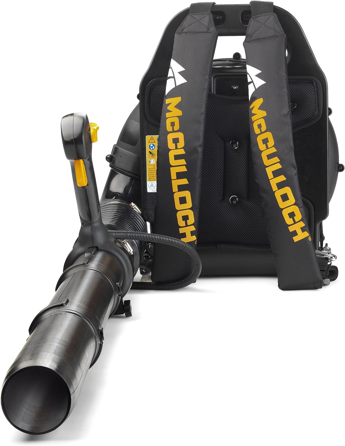 McCulloch GB 355 BP backpack leaf blower: Leaf blower with 1500 W engine power, variable speed, with backpack (art. no. 00096-70-887.01)