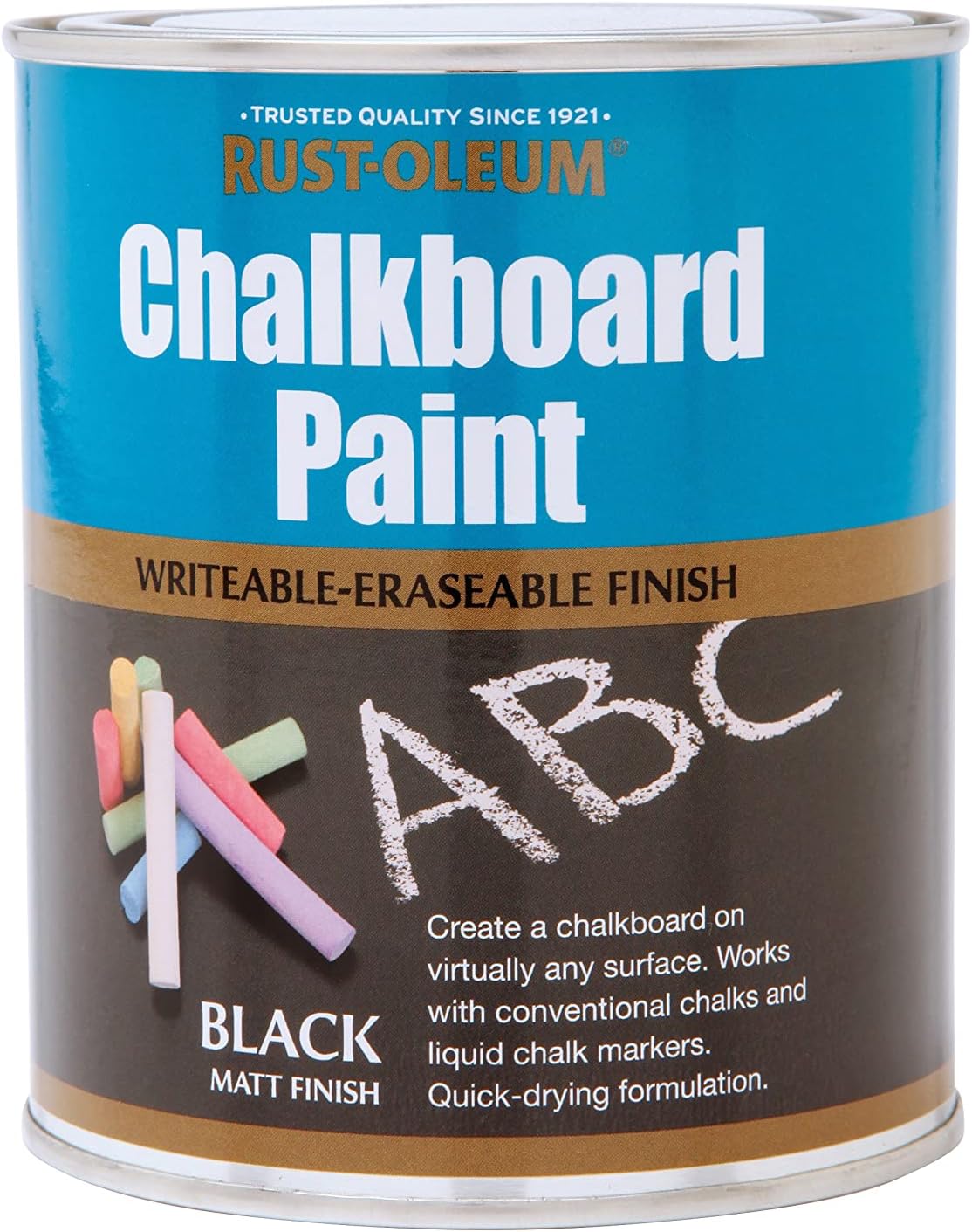 Rust-Oleum AMZ0009 750ml Chalkboard Paint - Black