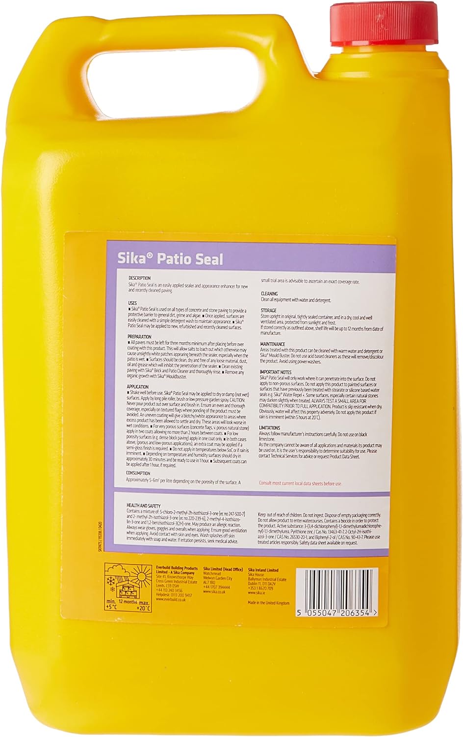 Sika Fast Fix All Weather | Ready to Use, Self-Setting Paving Jointing Compound for Any Weather, Suitable for Stones Setts, Paving Block and Footpaths - Deep Grey - 14kg - 20 sq.m