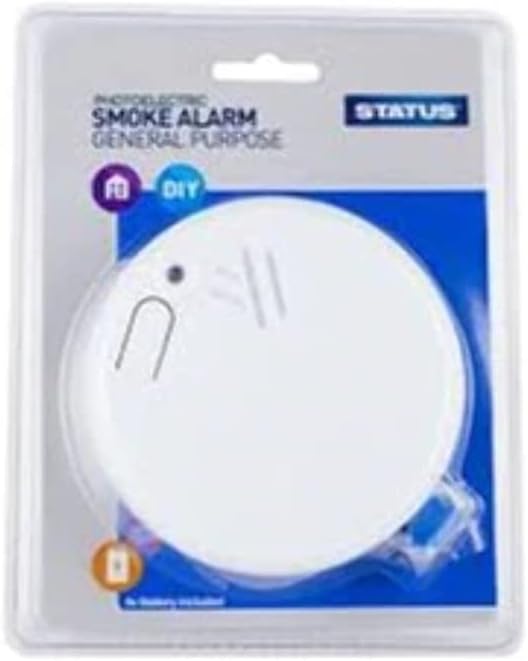 Status 9 V Photoelectric Smoke Alarm