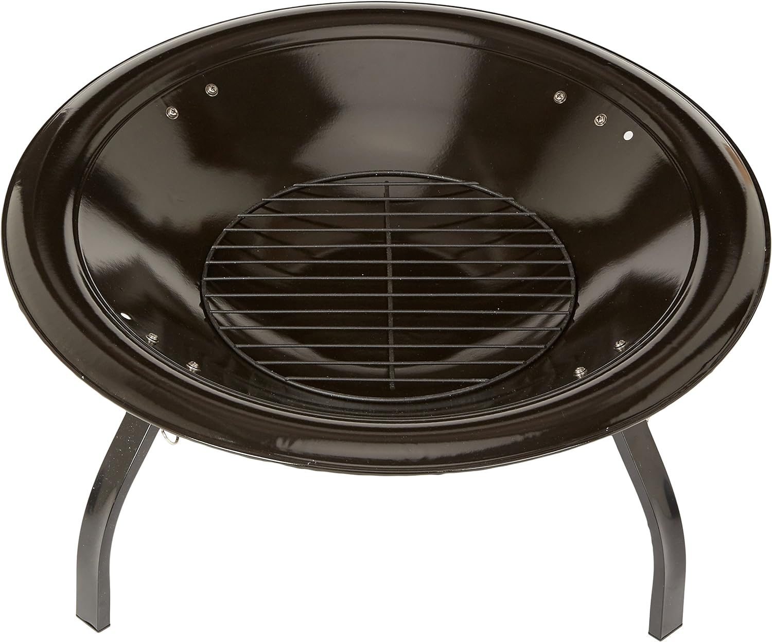 Amazon Basics Round Portable Folding Fire Pit, 66 cm