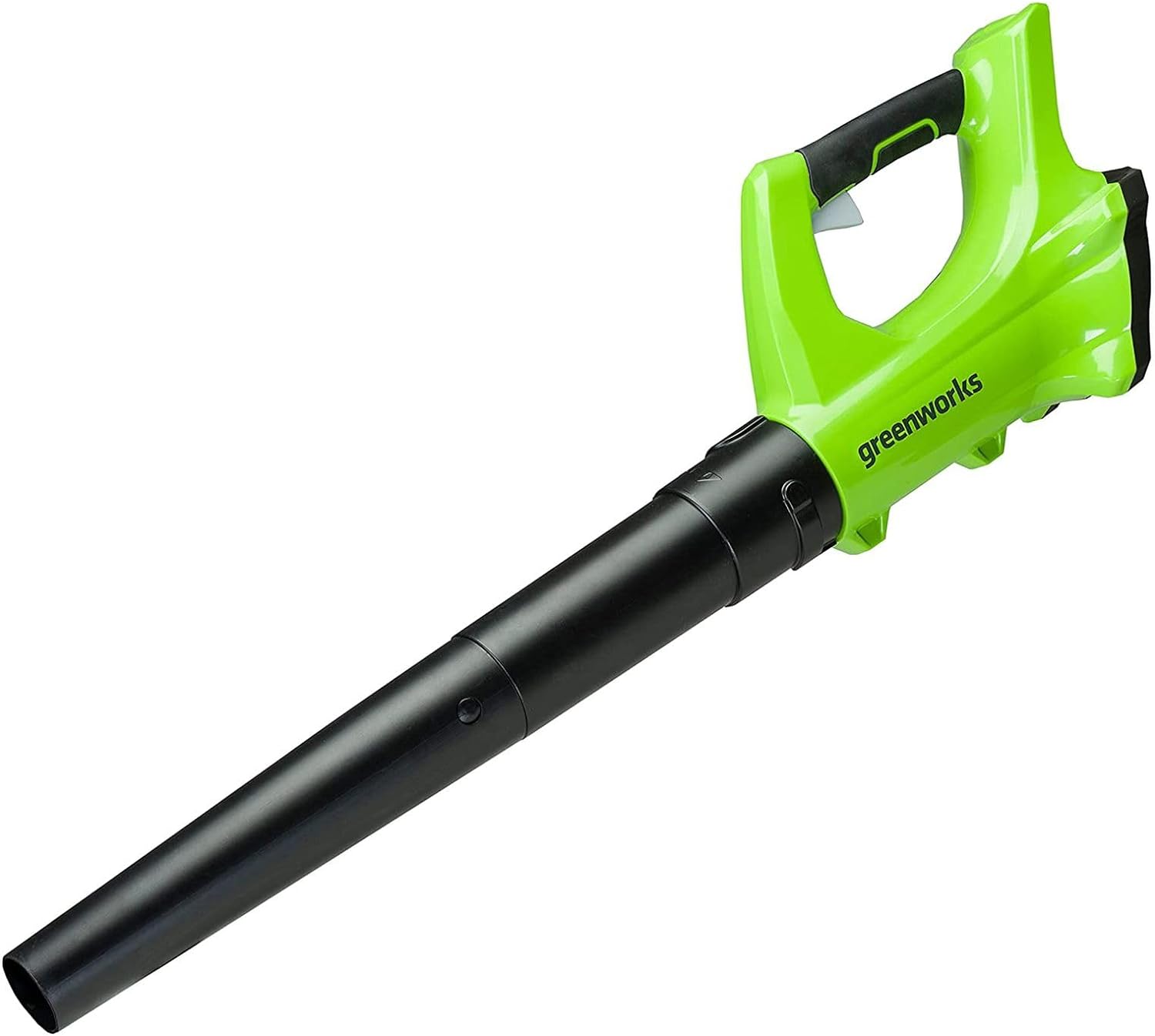 Greenworks Cordless Leaf Blower, Lightweight Axial Battery Leaf Blower 161km/h 9.4m3/min WITHOUT 24V Battery Charger, Electric Leaf Blower Cordless Garden Blower, 3 Year Guarantee G24AB