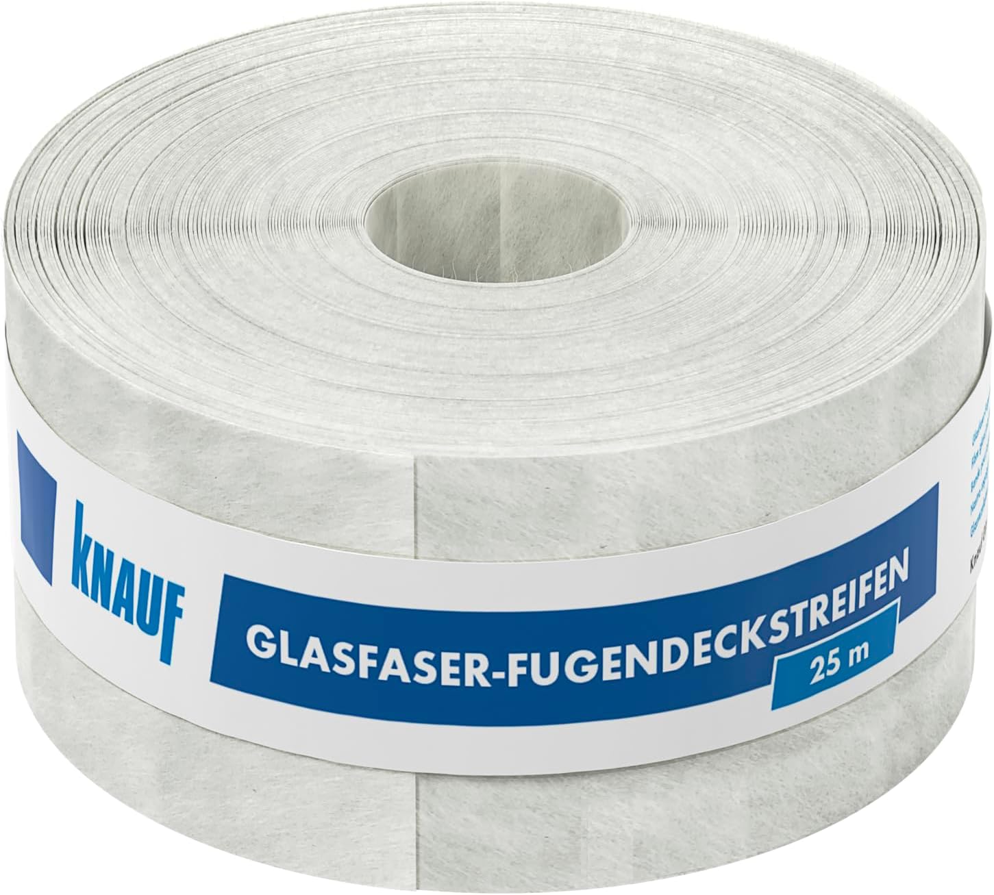 Knauf Fibreglass Joint Cover Strips for Gapless Filling of Joints - Reinforcement Strips for Joining Plasterboard Panels or Plasterboard Panels, 50 mm x 25 m