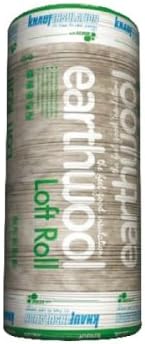 Knauf Insulation Earthwool Loft 100 Millimetre x 13.89 Square Metre Per Roll Pack of 1 Roll