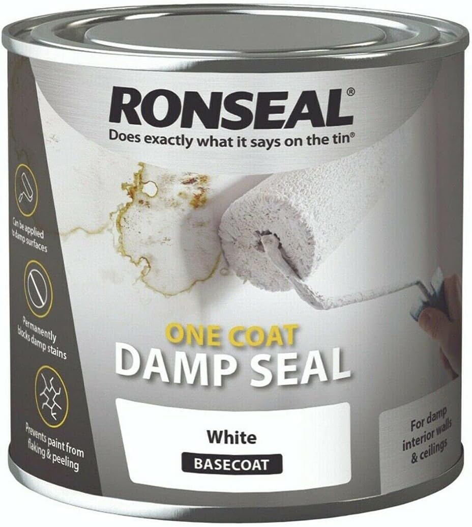 Ronseal OCDSW250 250 ml One Coat Damp Seal - White