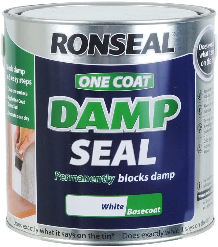 Ronseal OCDSW250 250 ml One Coat Damp Seal - White