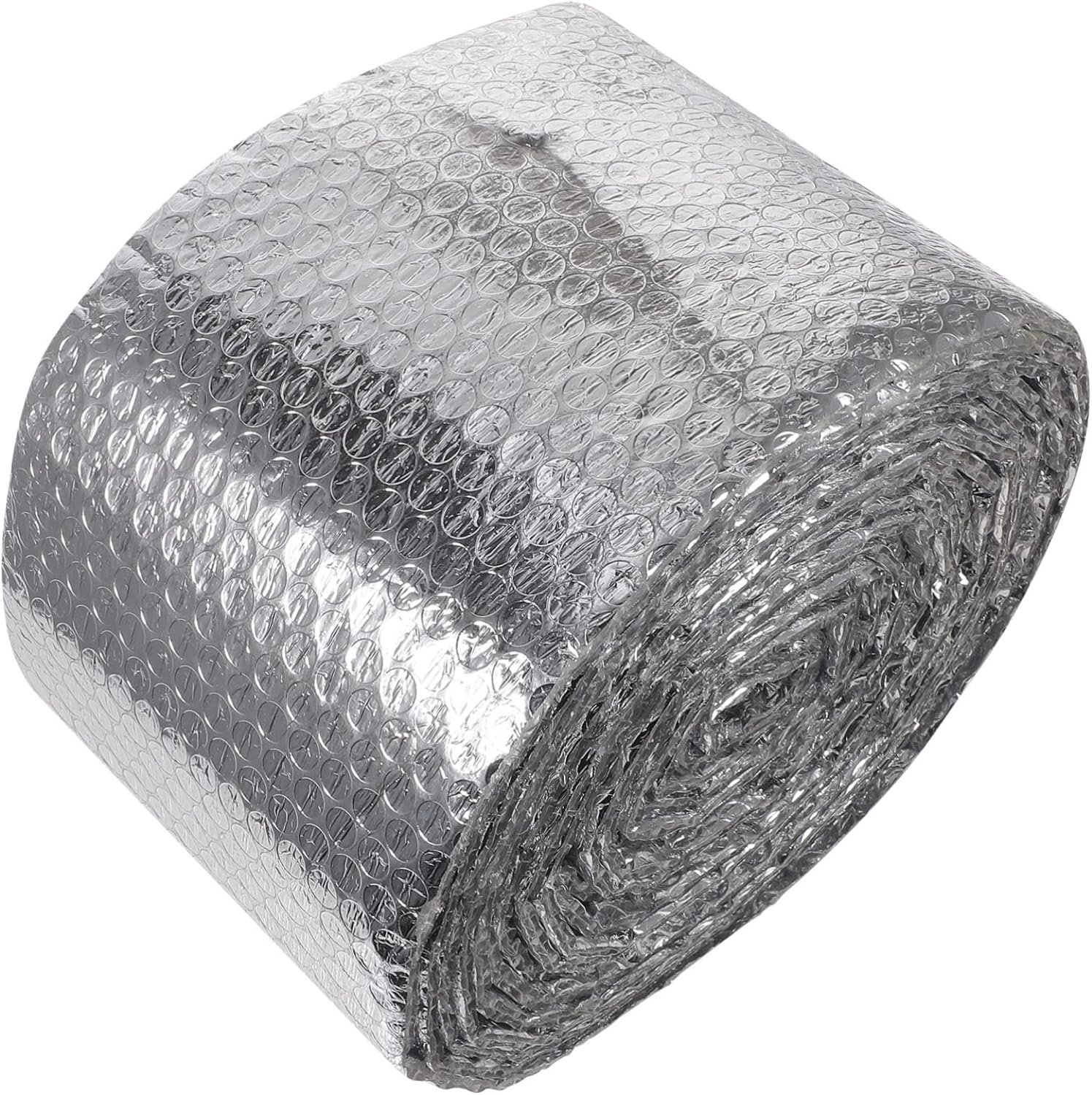 SECFOU 1 roll Double Bubble Reflective Foil Duct Insulation Window Insulation kit Insulation wrap Pipe Insulation Household Windows Wall Insulation Aluminum Plating Water Pipe air Duct