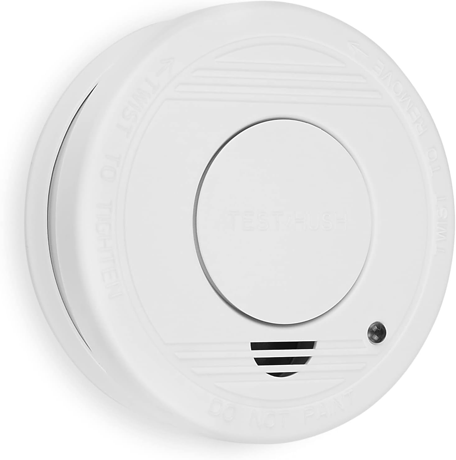 Smartwares Optical Smoke Detector, 10 Years Lifetime, 1 Years Battery, Test Silence Button, 4 Pack