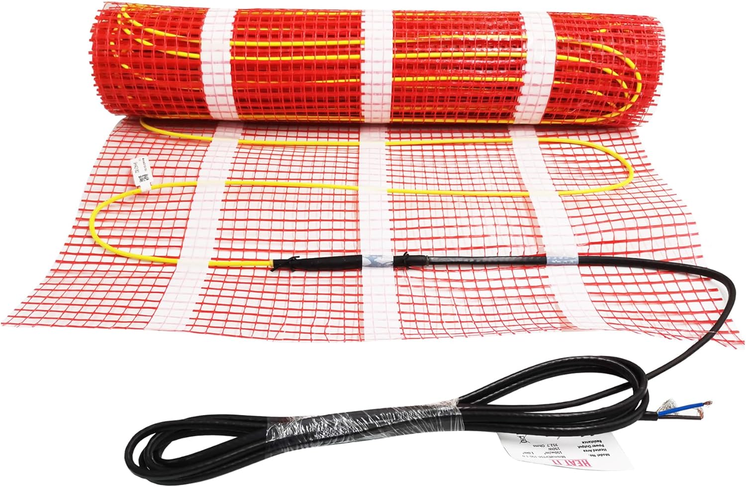 HEATIT Underfloor Heating mat Electric Radiant Self-Adhesive Floor Heating System 200w/㎡ Warmmat