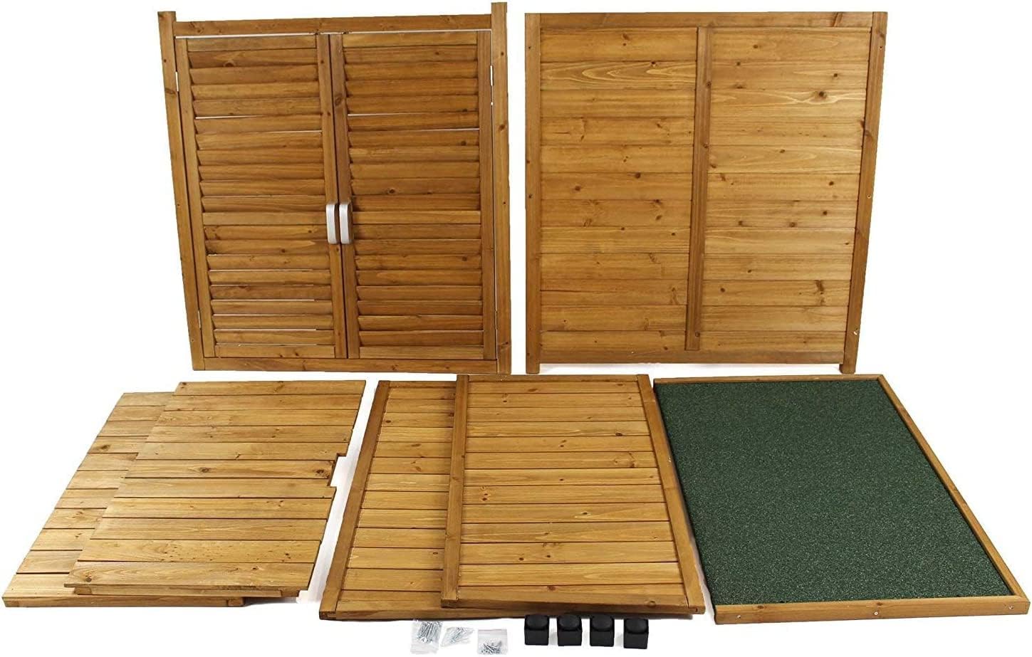 Wooden Garden Storage Tool Shed - Small