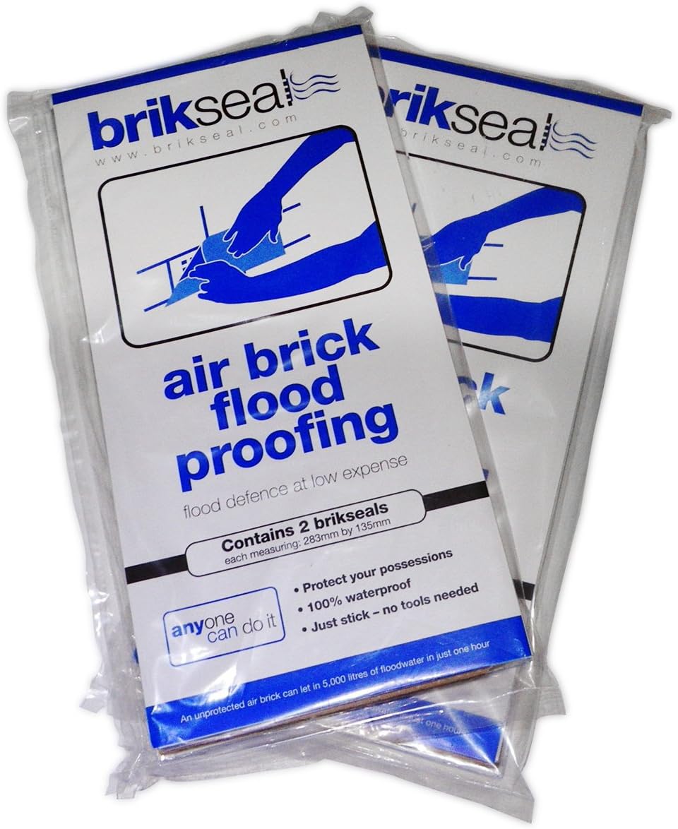 Brikseal Temporary Air Brick Seal (Pack of 2)