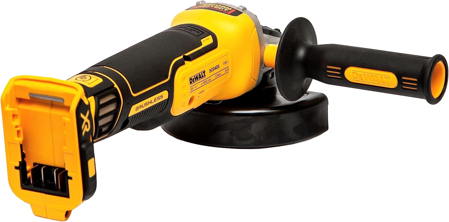 DEWALT DCG405N-XJ 18V XR Brushless 125mm Angle Grinder, Multi-Colour