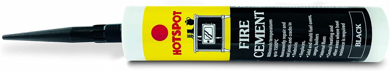 Hotspot Fire Cement 310ml Cartridge - BLACK