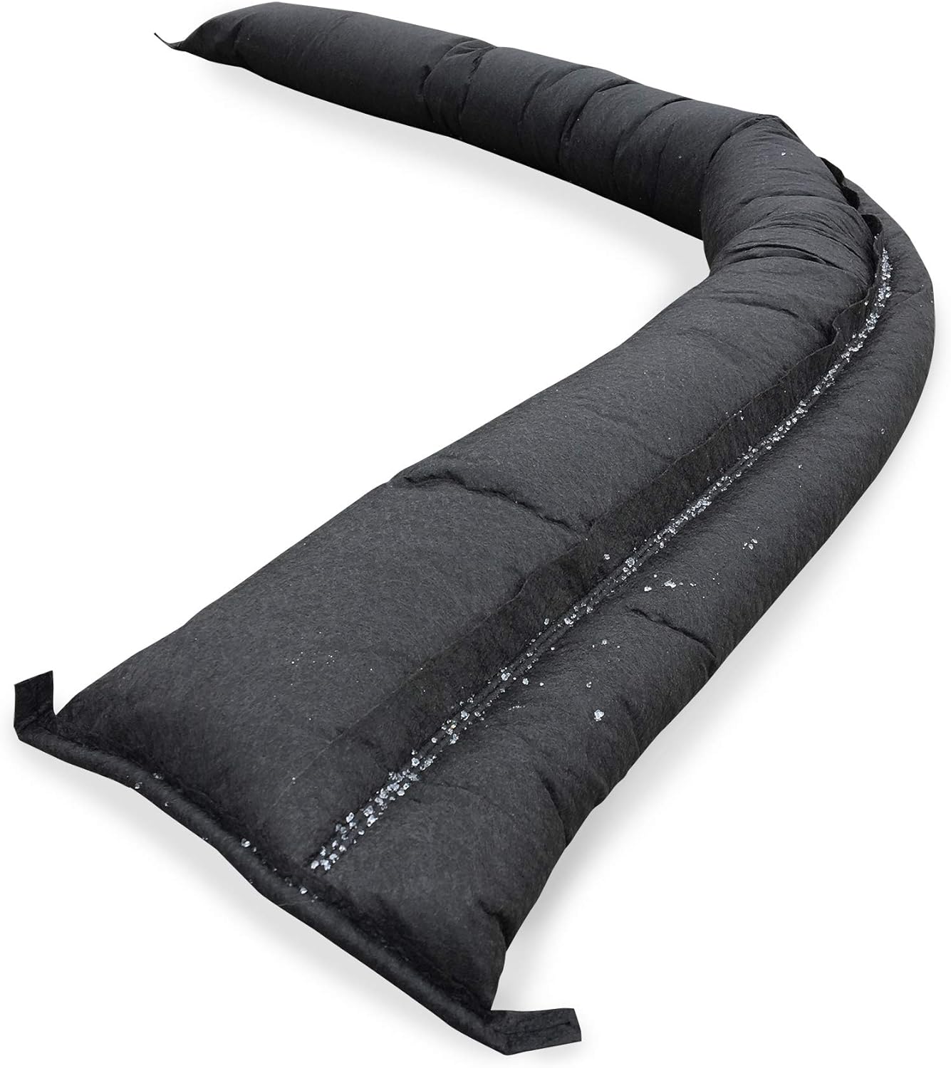 Quick Dam QD610-1 Water-Activated Flood Barrier-1 Pack, Black, 10-ft