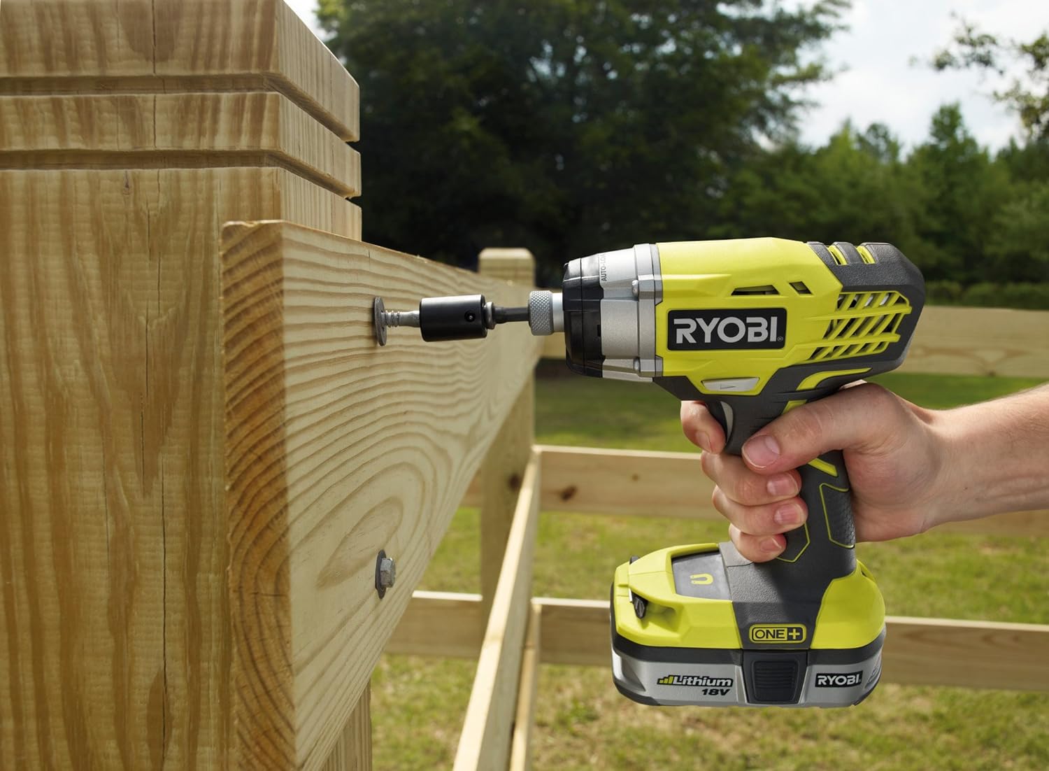 Ryobi RID1801M One+ Impact Driver, 18V (Body Only), 80.0 cm*205.0 mm*190.0 cm, Black