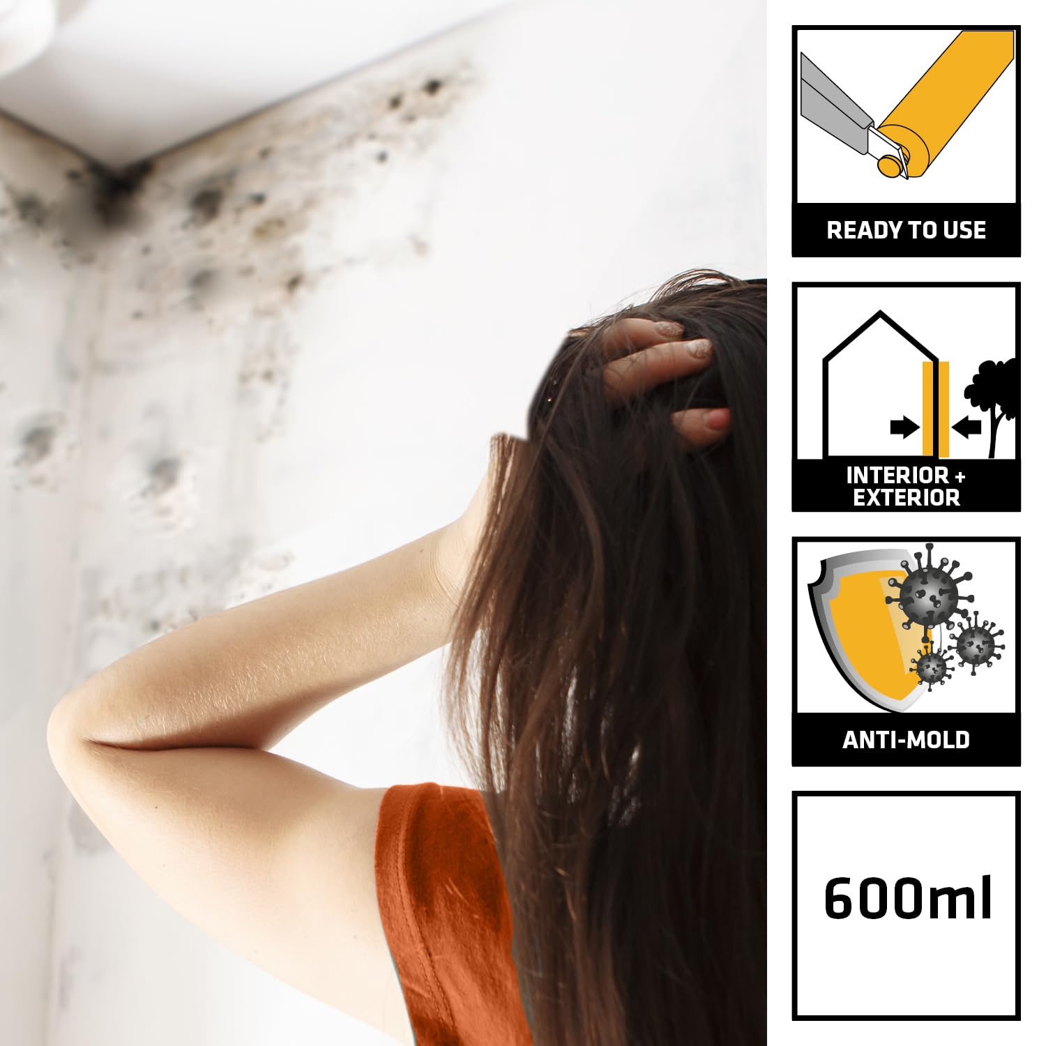 Sika SikaMur Injectocream 100 | Silane Based Injectable Damp Proof Course for Rising Damp Treatment - 300ml