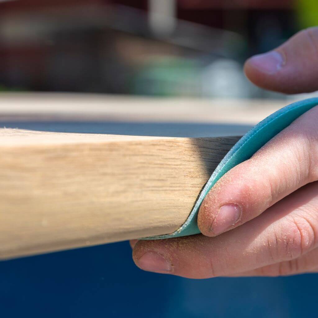 Wood being Sanded | Building Material Review