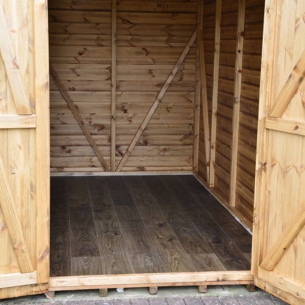 Shed Entrance Open Doors | Building Material Reviews 