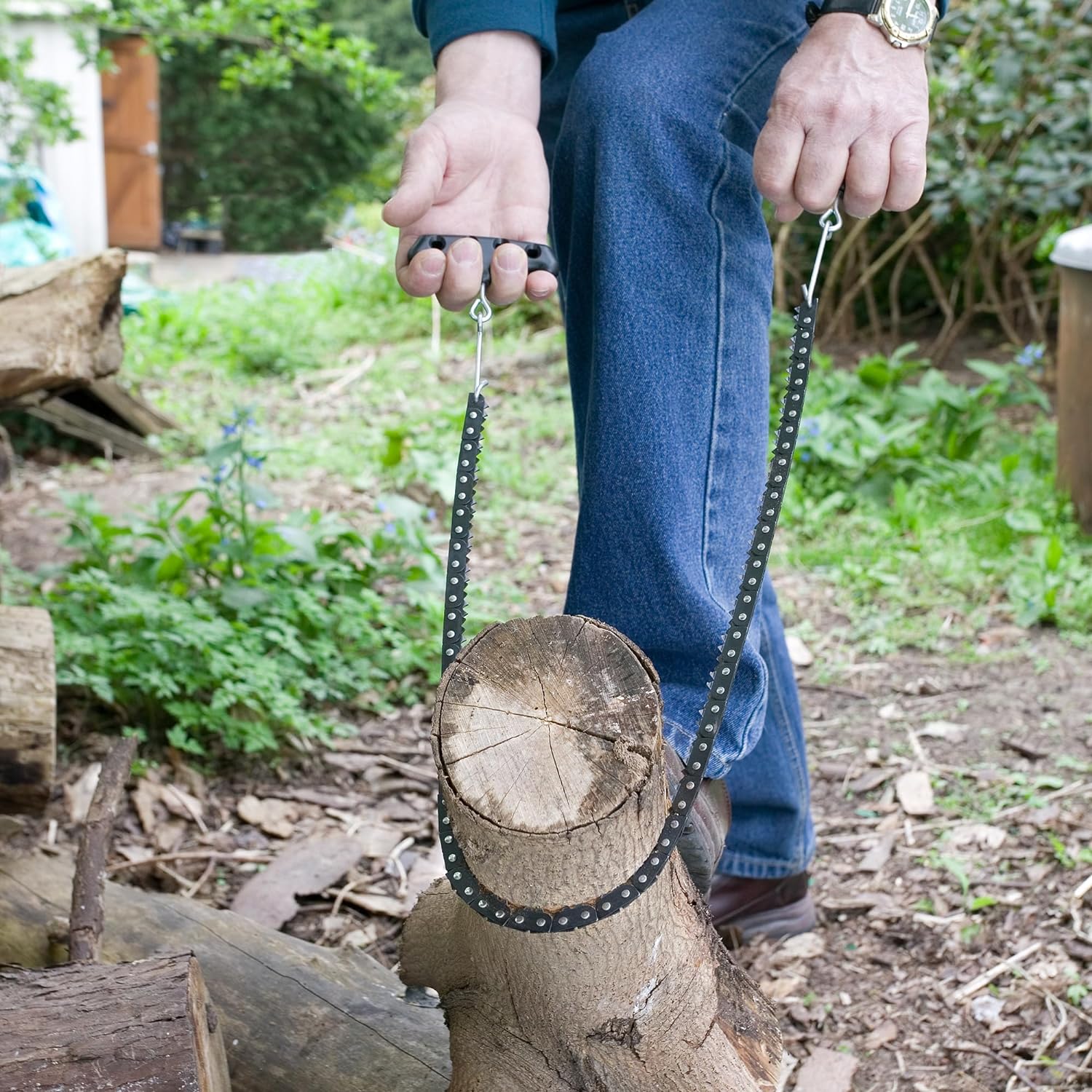 Darlac Pocket Chainsaw – Bi-Directional Hand Chainsaw Made with High Carbon Steel – Lightweight and Easily Portable