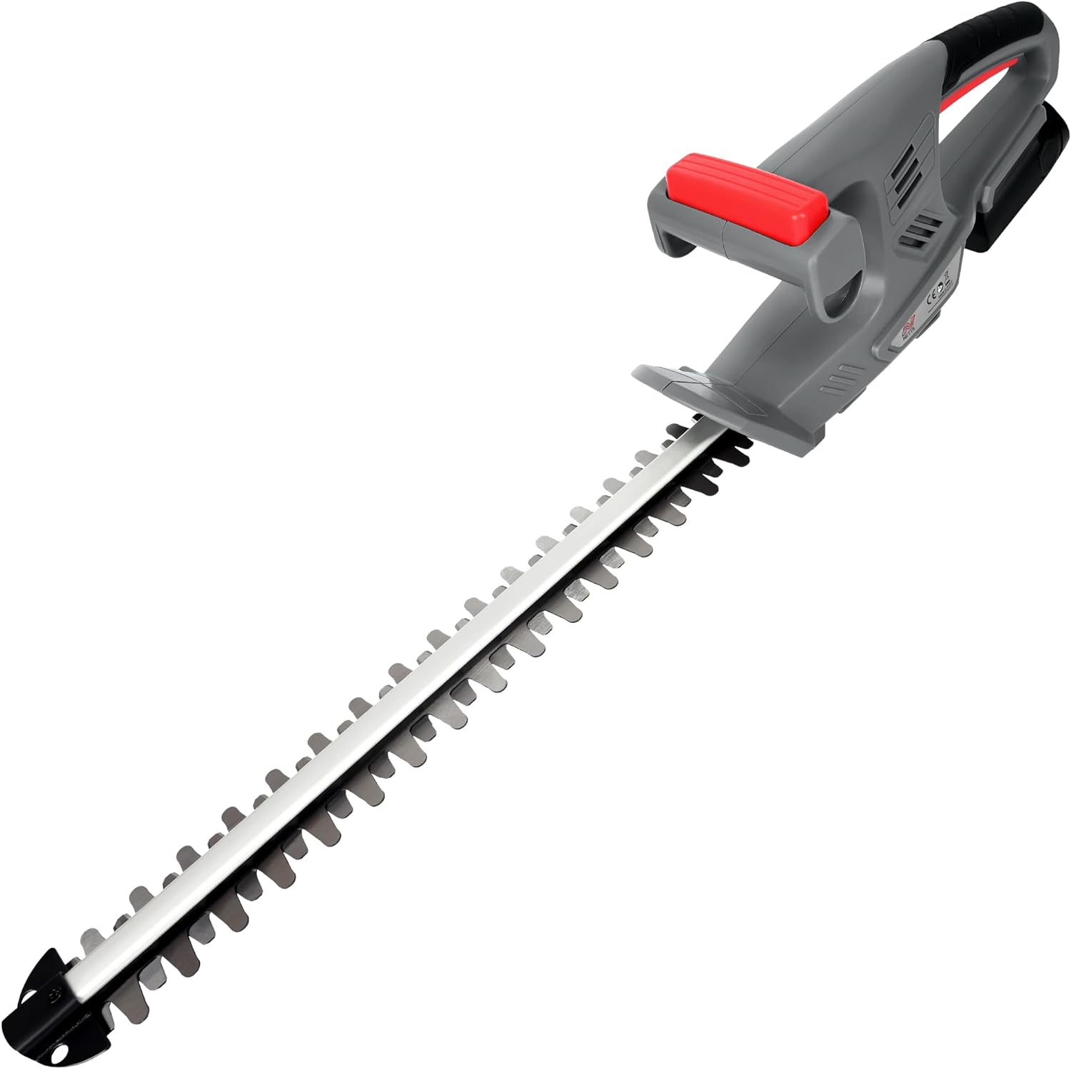 NETTA Cordless Hedge Trimmer Cutter - Ultra-Light, Battery Charger Included – 350 mm Blade Length, 14 mm Tooth Opening