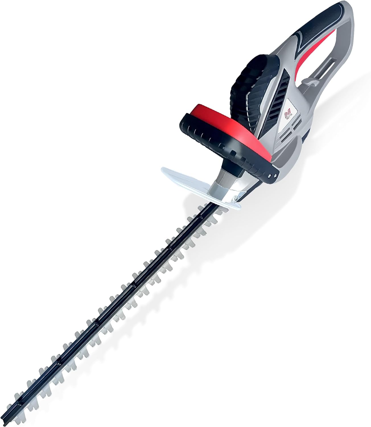 NETTA Hedge Trimmer and Cutter - 500W - 500mm Diamond Cutting Blade - 16mm Tooth Opening - 6M Power Cable - Ultra-Light 2.6kg - Two-Way Safety Switch - Soft Grip Handle