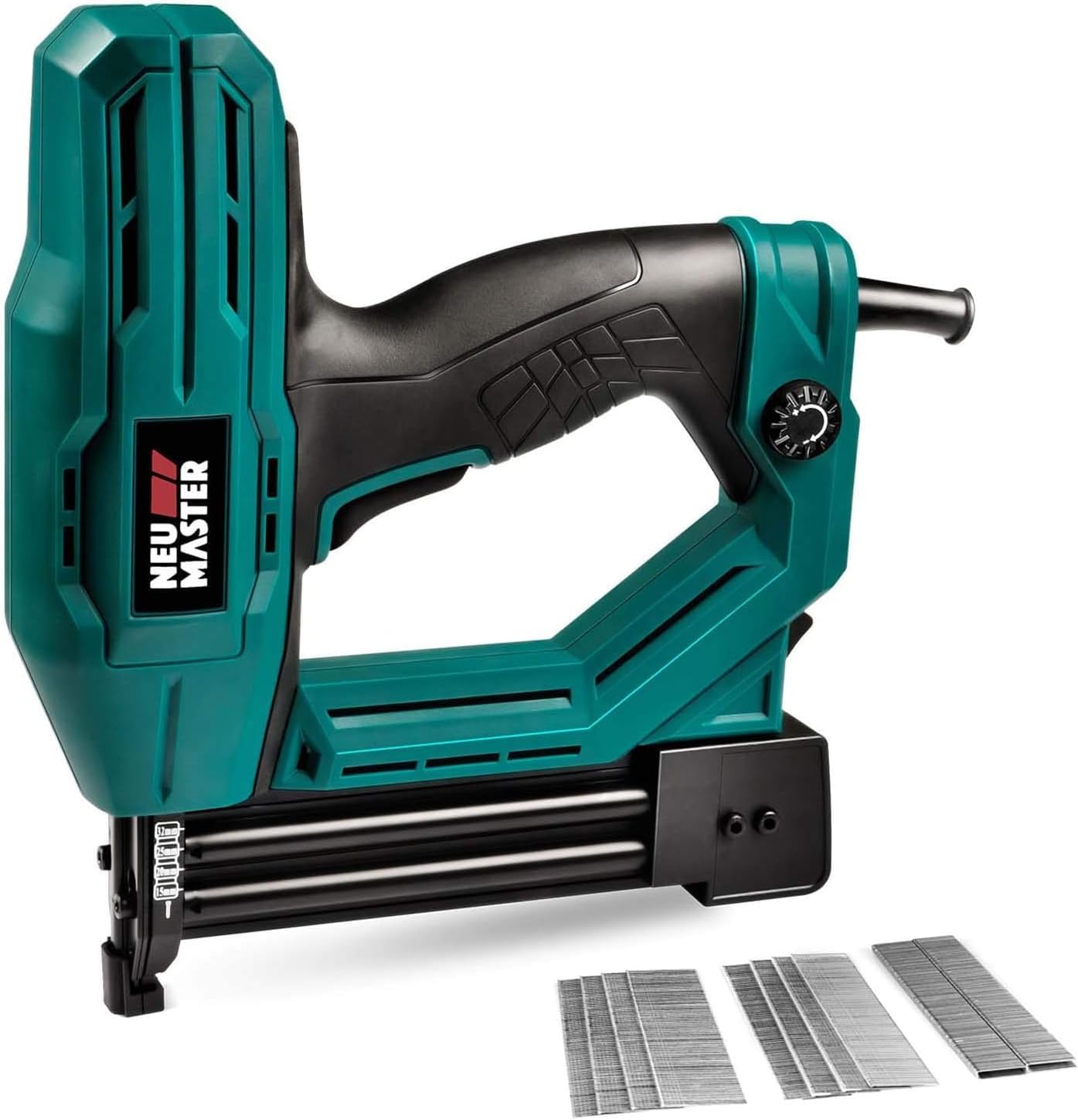 NEU MASTER Electric Brad Nailer, NTC0040-AU Electric Nail Gun/Staple Gun for DIY Project of Upholstery, Home Improvement and Woodworking