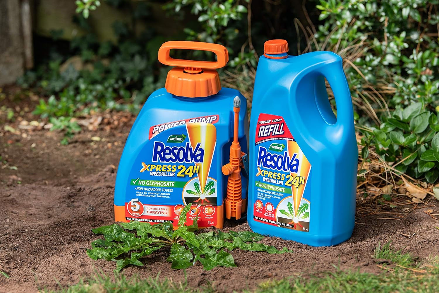 Resolva Xpress Ready to Use Weedkiller 5L Power Pump Refill