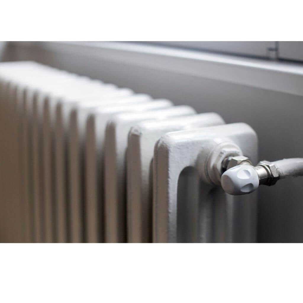 a close-up of a radiator