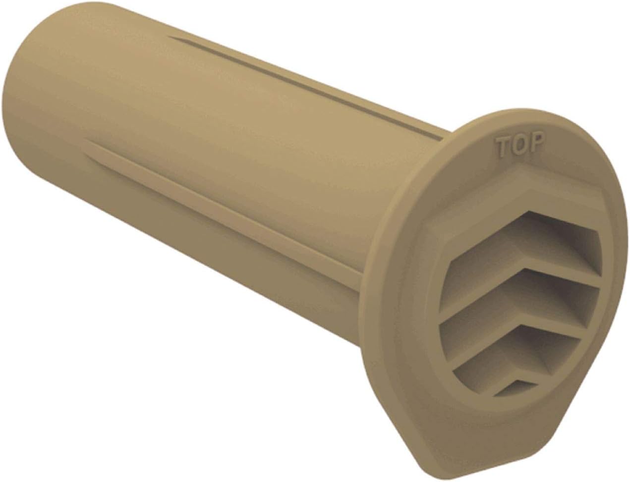 10 x Buff Drill Weep Vents Round Vent Cavity, Retaining Wall, Rendered Walls