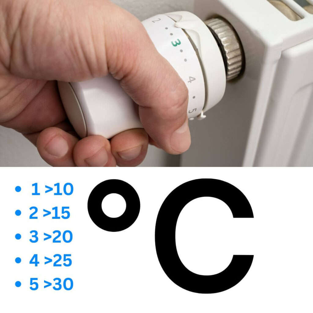 Radiator tfv showing numbers and readings | building material reviews 