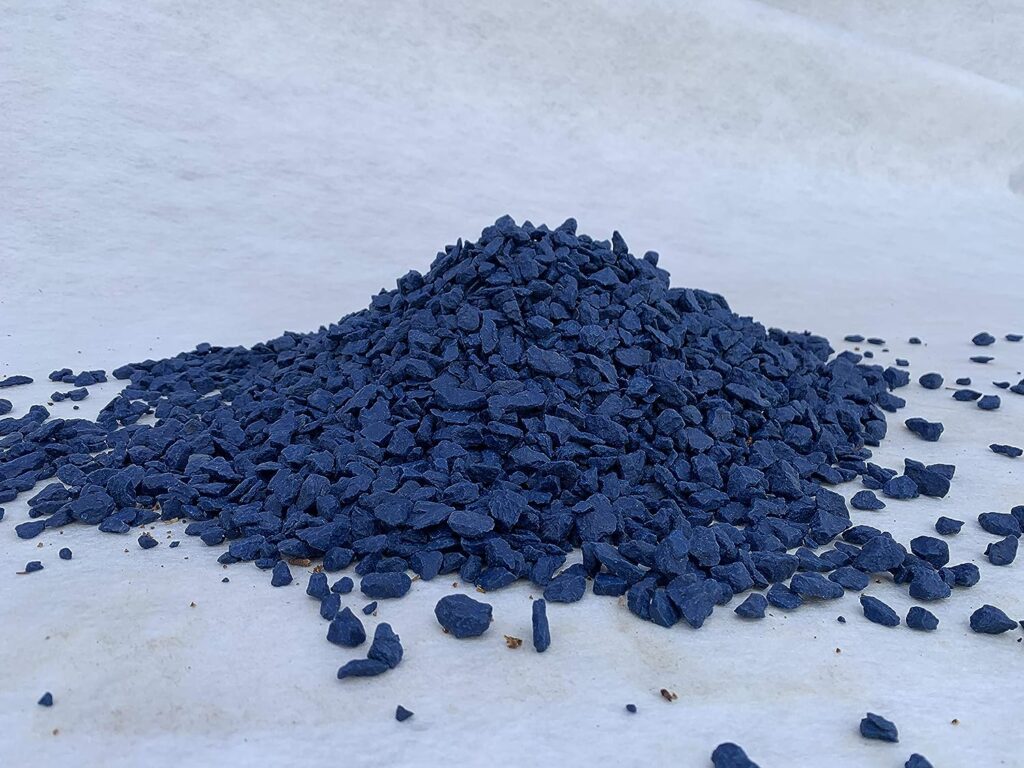 Decorative Stones For Garden - 10 kg Blue - Premium Coloured Rocks