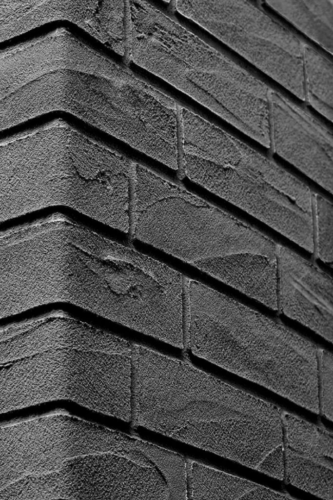 ELASTOLITH 98415 Elabrick Anthracite Flexible cladding Brick, 50x210 mm