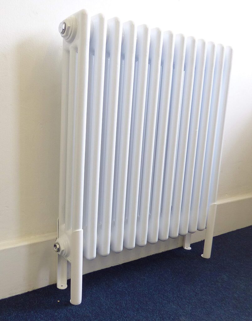 Manissa Freestanding 3 Column Traditional Radiator Feet Central Heating and Electric