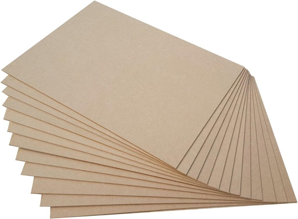 Pack of 10 MDF Blank Sheets 3mm Thick, A5, A4 A3 Size, Safe for Laser and Pryography… (A4 (297x210mm))