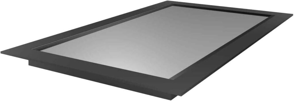 Panoroof Toughened+ Triple-Glazed Skylight Flat Roof Lantern Rooflight, Self-Cleaning Glass (500mm x 500mm)