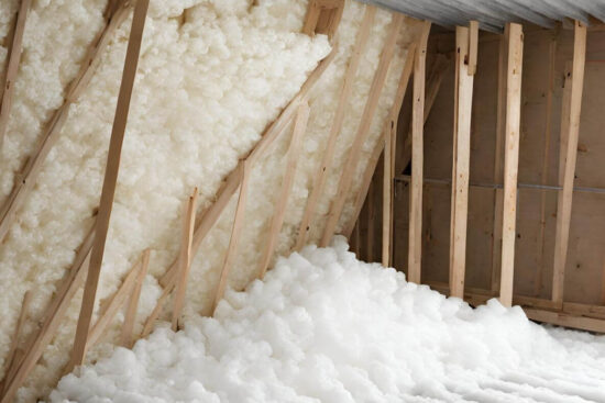 White Blown in Loft Insulation | Building Material Reviews