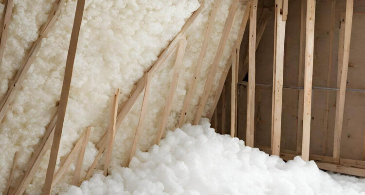 White Blown in Loft Insulation | Building Material Reviews