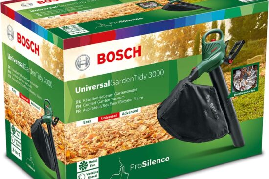bosch electric leaf blower review