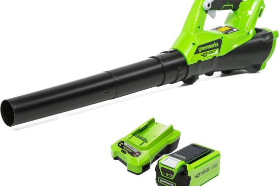greenworks cordless leaf blower review