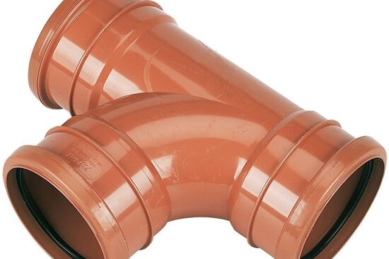 110mm underground drainage 875 degree triple socket tee junction review